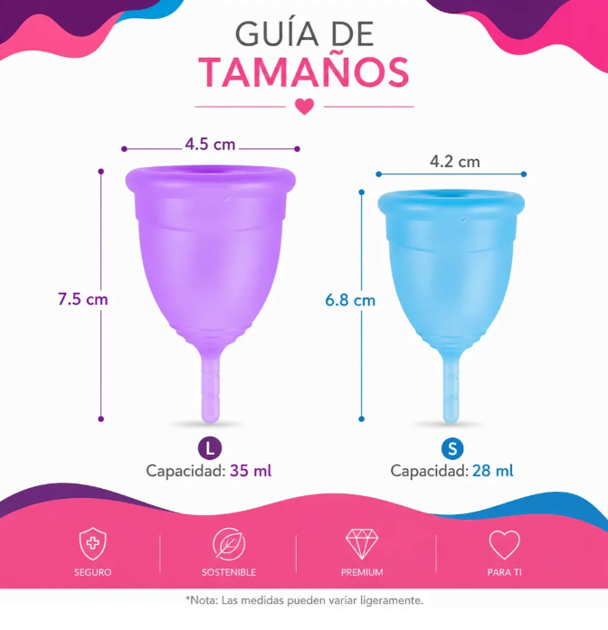 Kit Menstrual 2 Copas + Kit de Limpieza & Esterilizador Renova-Her